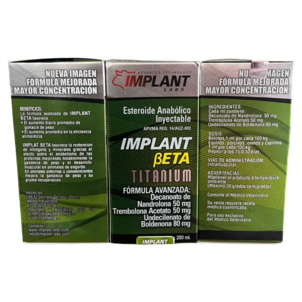 Shop Beta Titanium Implant 250ml Injection Online
