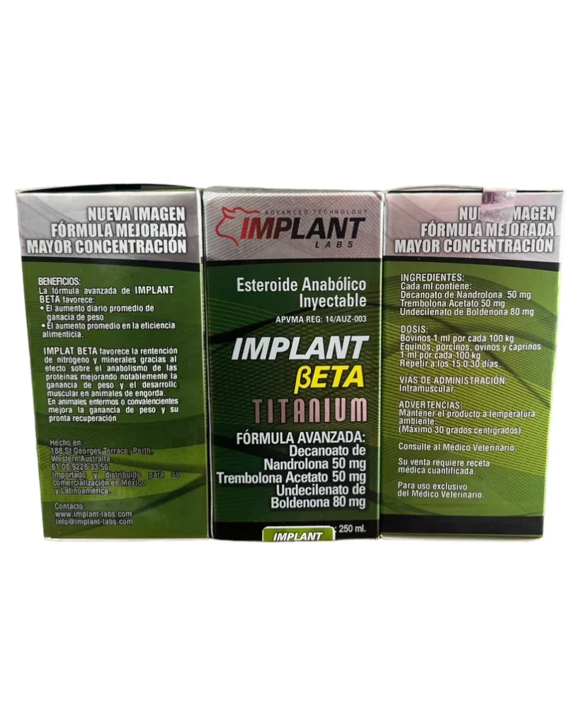 Shop Beta Titanium Implant 250ml Injection Online