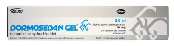 Buy Dormosedan 3ml (detomidine hydrochloride) Gel for Horses Online