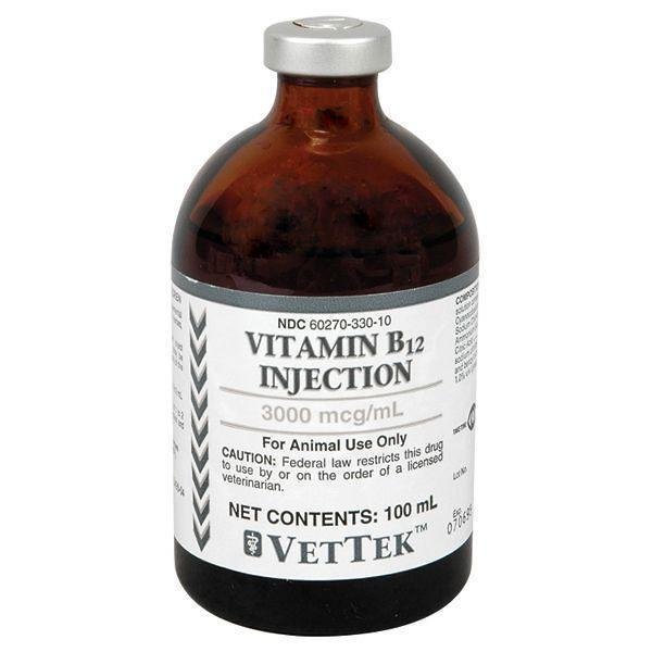 Buy Vitamin B12 Injection 3000mcg/ml x 100ml Online
