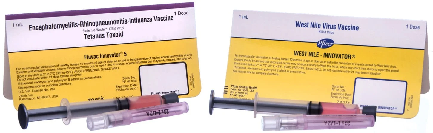 Zoetis Horse Vaccination Kit with West Nile (5-Way Vaccine + WNV) Buy Zoetis Horse Vaccination Kit with West Nile (5-Way Vaccine + WNV) Online