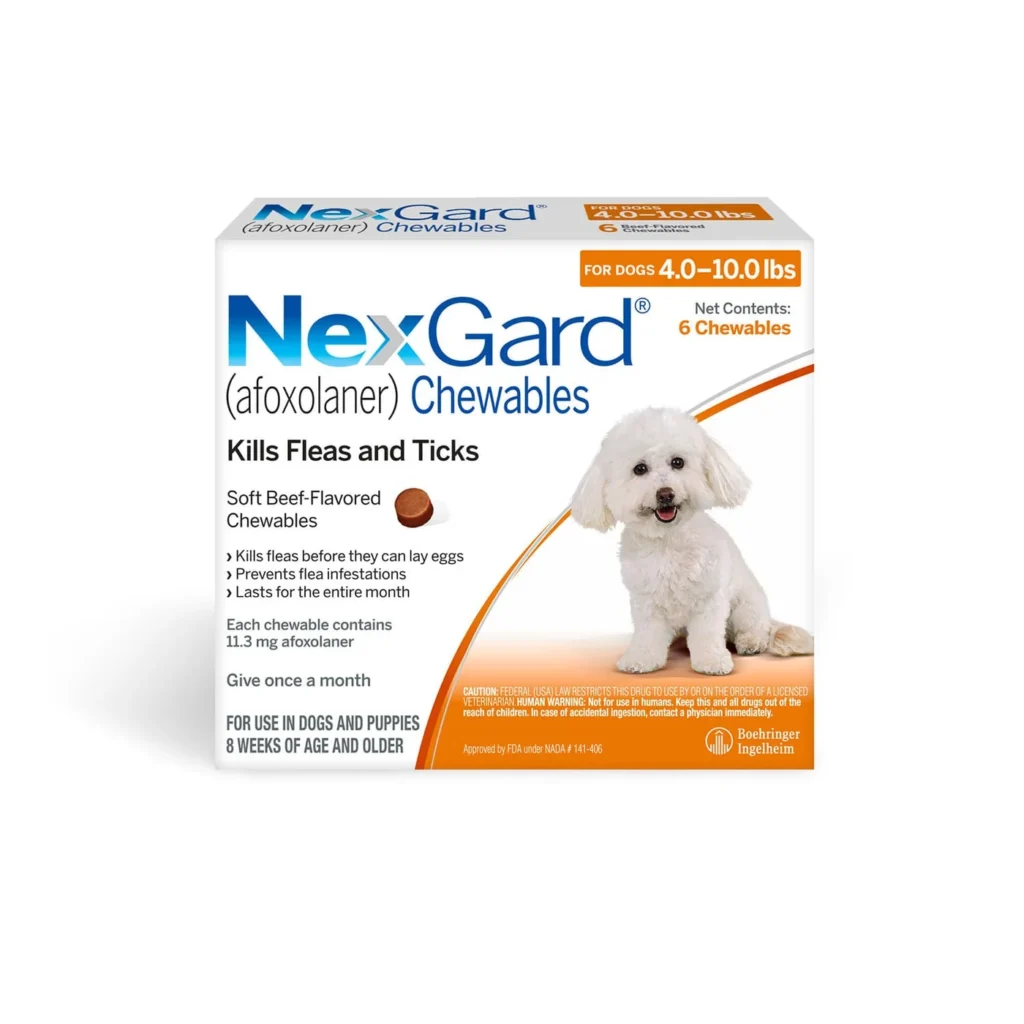 Buy NexGard Flea & Tick Chewables for Dogs Online